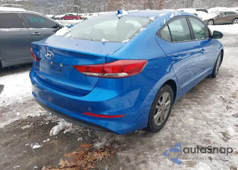 2018 Hyundai Elantra Sel из США, поврежденный, VIN 5NPD84LF5JH308531